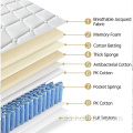 Colchones de alta calidad de tamaño completo colchón de espuma rebonded
